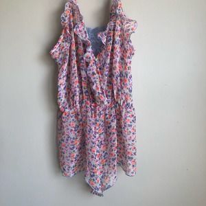 Victorias Secret Floral Print Intimate Romper
